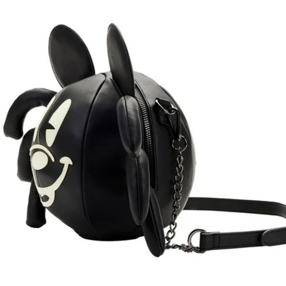 Loungefly x Disney Mickey Mouse Spider Glow in the Dark Crossbody Bag Purse NWT